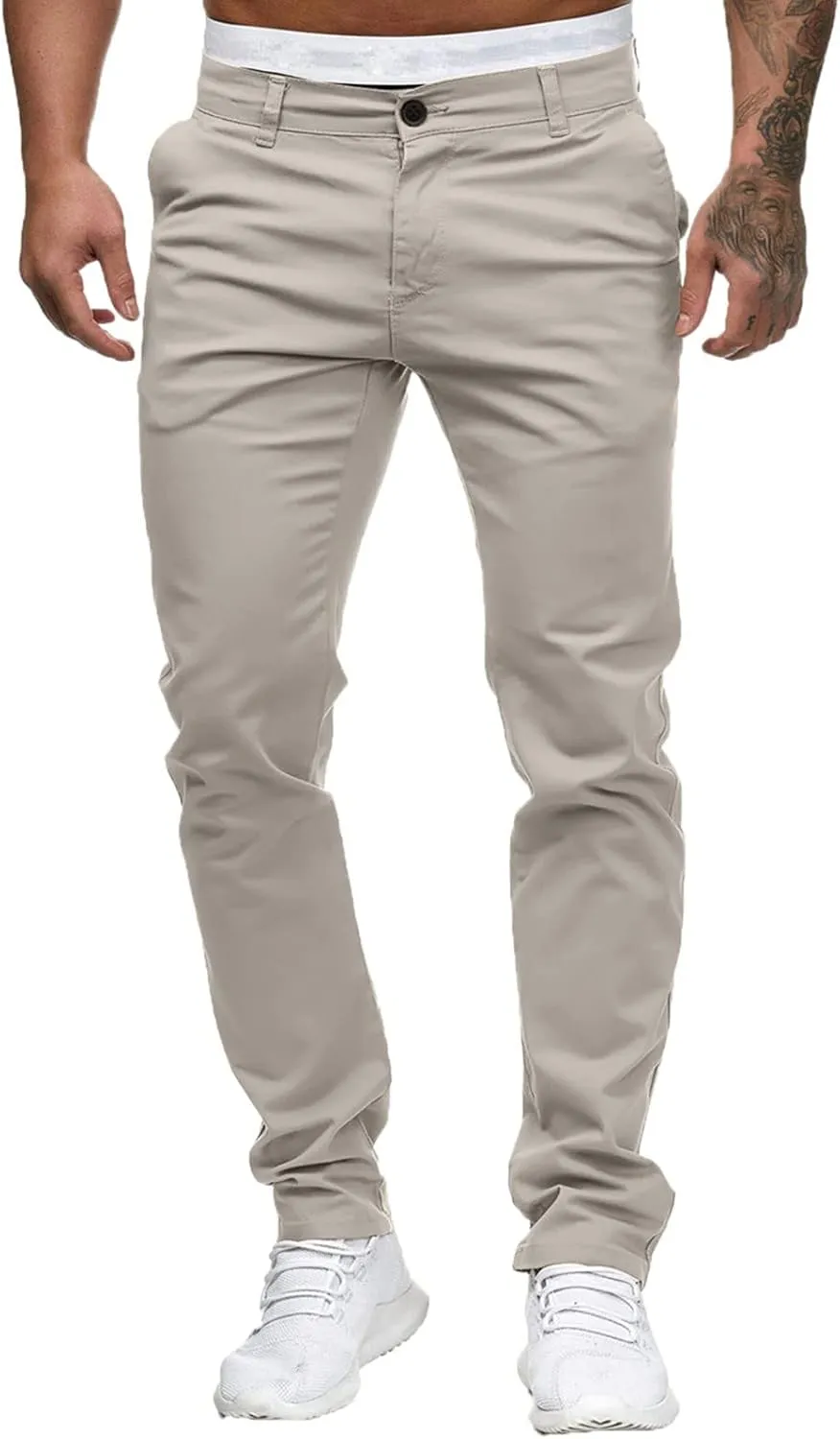 Mens Workout Cargo Sweatpants Leg Cargo Pants with Pockets Mens Sweatpants Big and Tall Fleece Lined Cargo Trousers