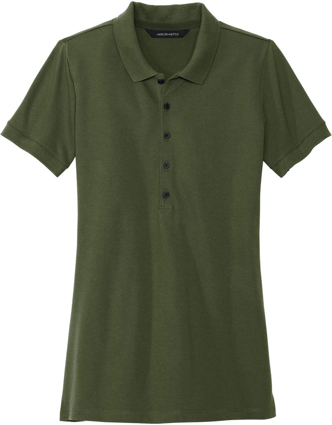 Mercer Mettle Ladies Stretch Heavyweight Pique Polo