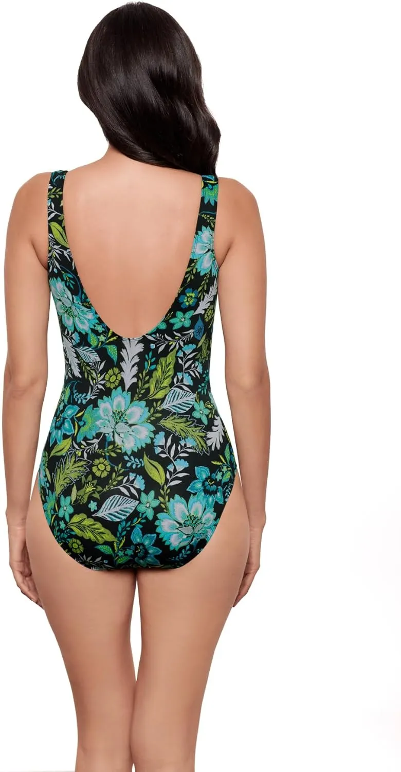 Miraclesuit 2023 Cruise Women's Illusionists Crossover One Piece Swimsuit
