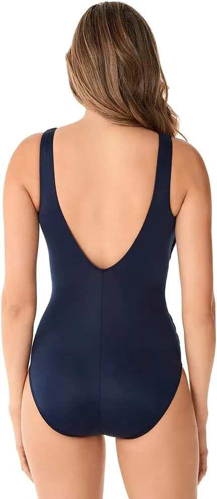Miraclesuit 2023 Cruise Women's Illusionists Crossover One Piece Swimsuit