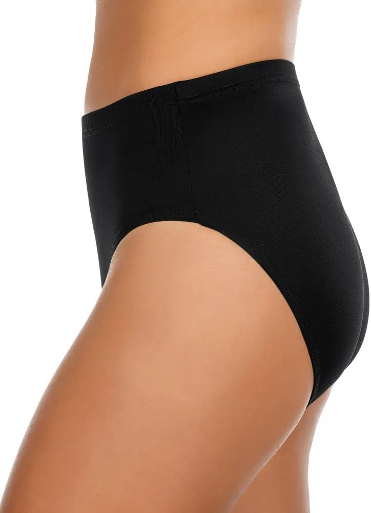 Miraclesuit Women's Swimwear Basic Pant High Waist Slimming Brief Bathing Suit Bottom