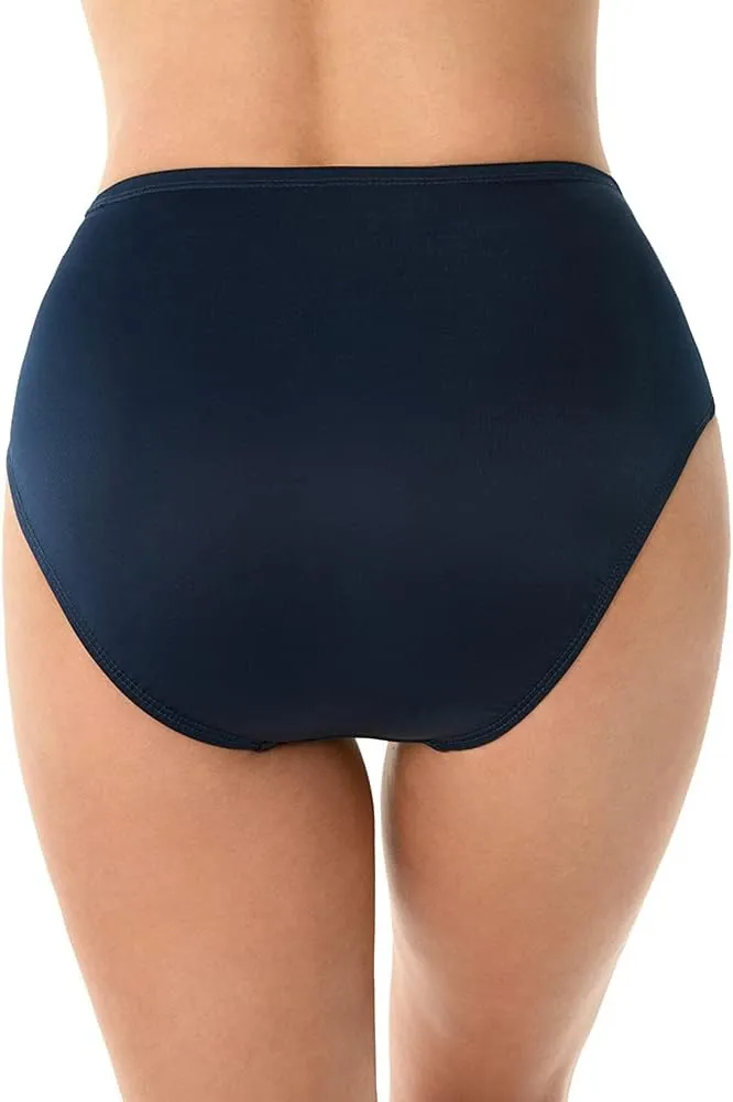 Miraclesuit Women's Swimwear Basic Pant High Waist Slimming Brief Bathing Suit Bottom
