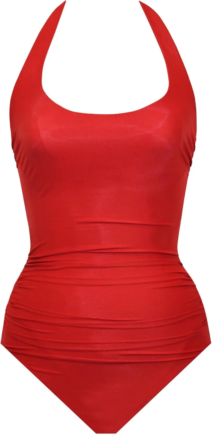 Miraclesuit Women's Utopia Adjustable Halter Underwire One Piece Swimsuit