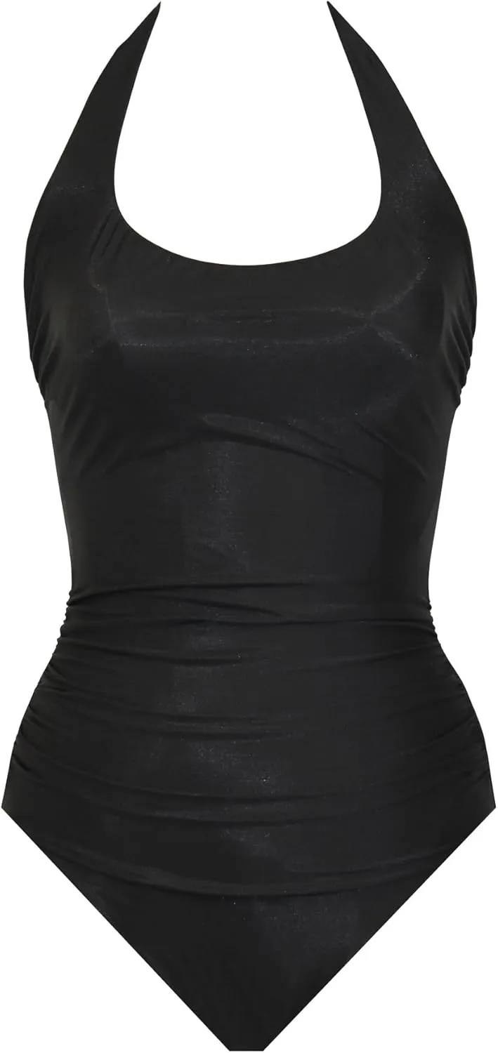 Miraclesuit Women's Utopia Adjustable Halter Underwire One Piece Swimsuit
