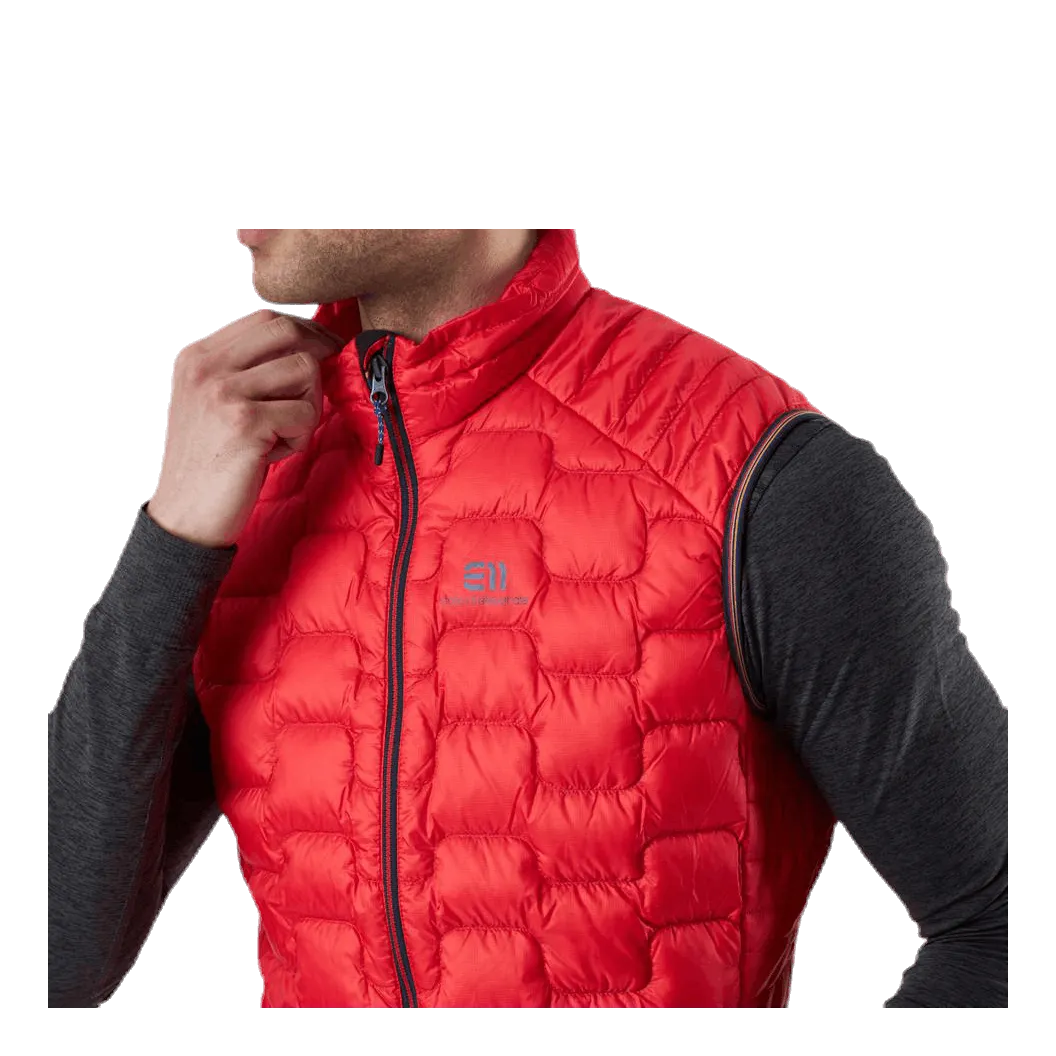 Motion Down Vest Red