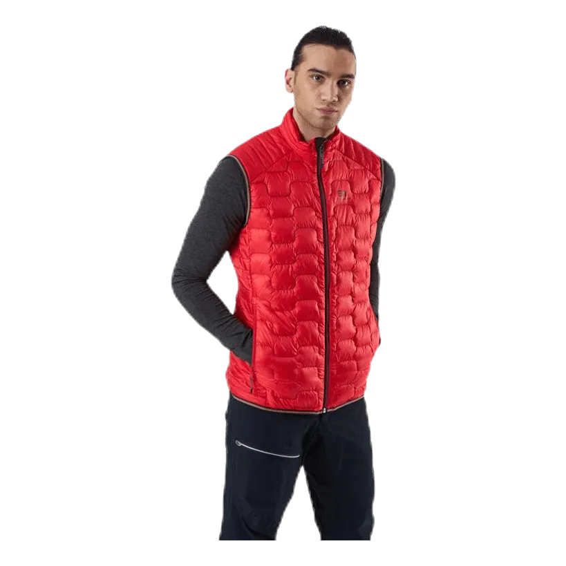 Motion Down Vest Red