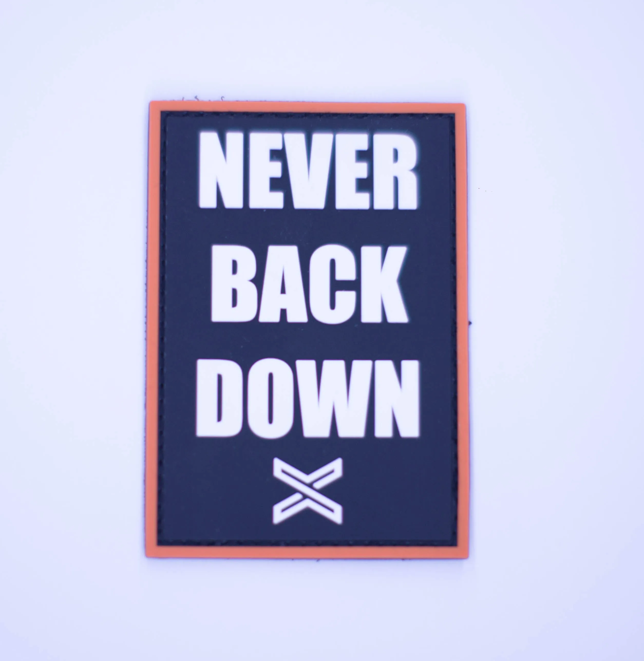 Never Back Down Patch