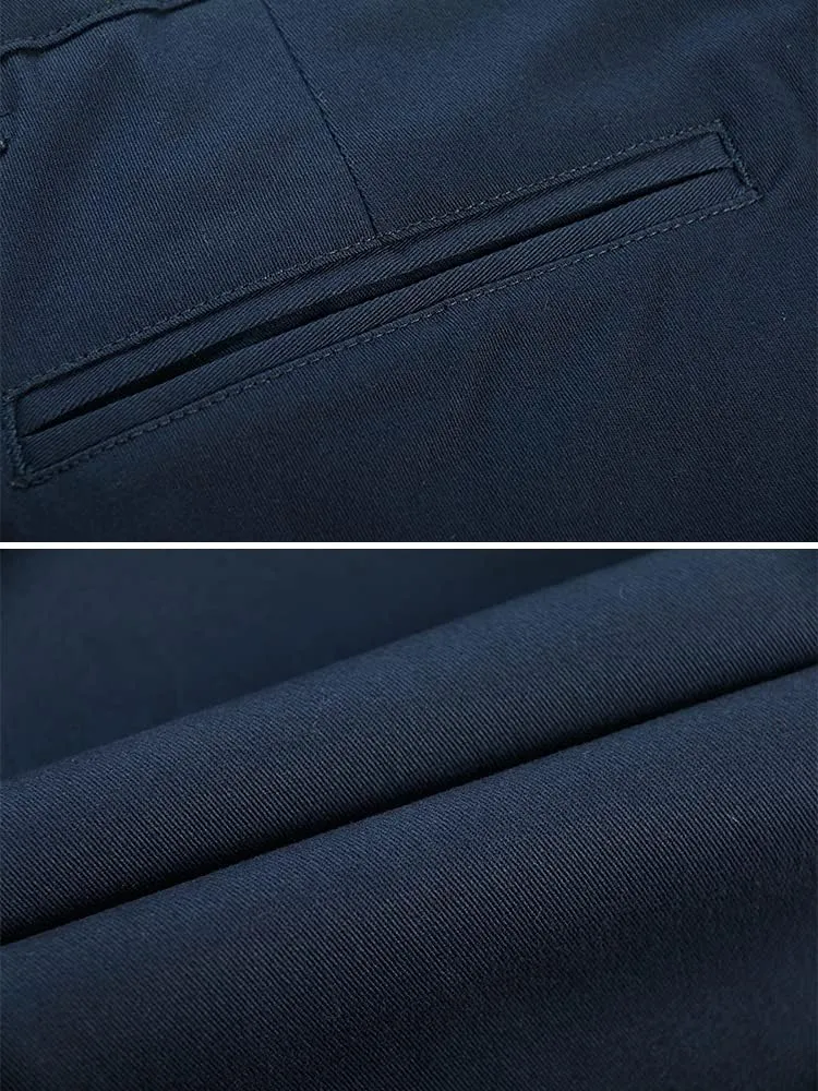 OCHENTA Mens Tapered Flat Front Casual Dress Pants, Chinos Pants Men
