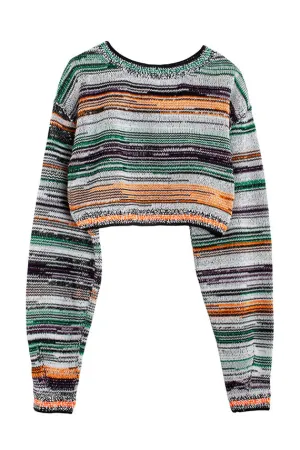 Orange Knit Lottie Top