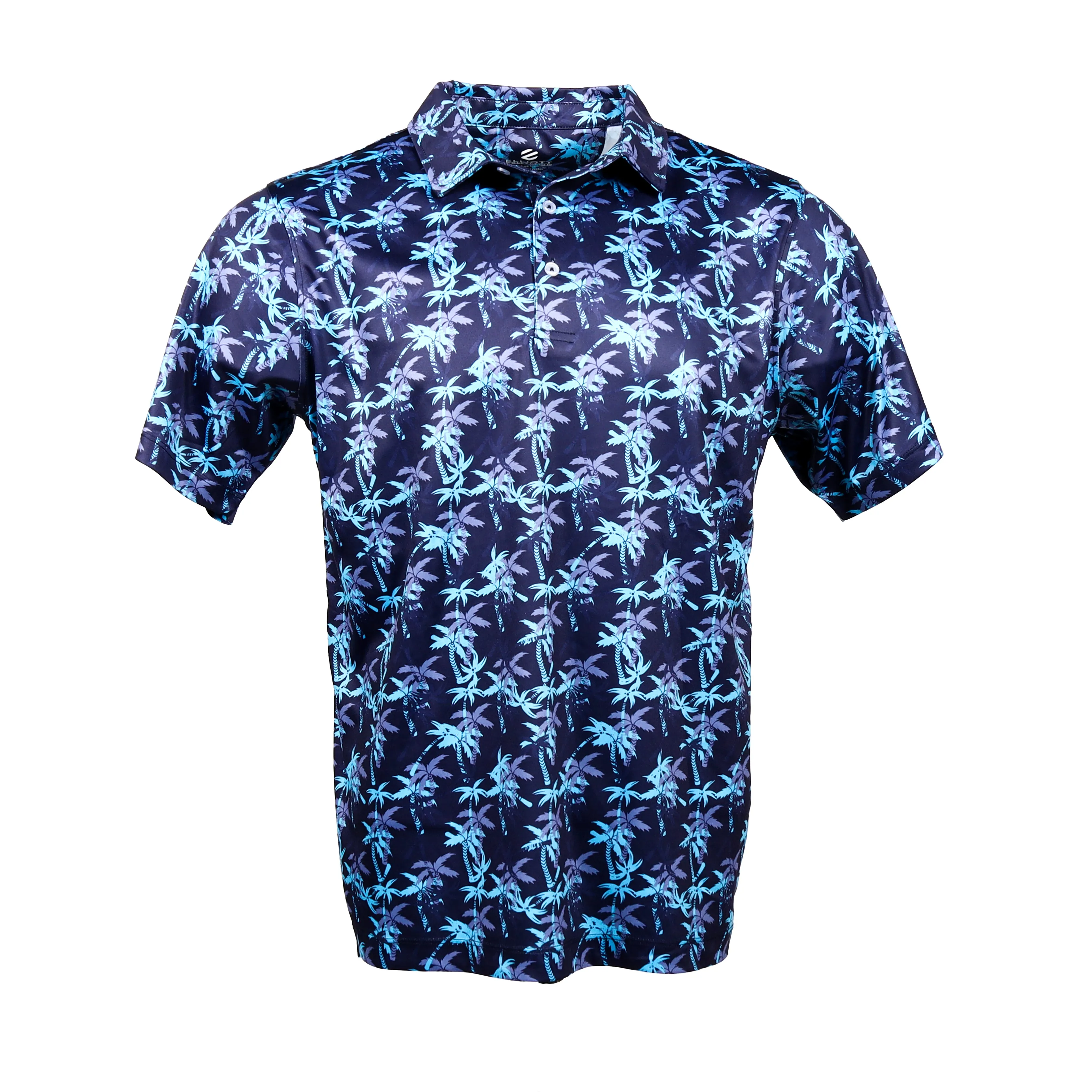 Palmetto - Medium Blue Men's Golf Shirt Polo