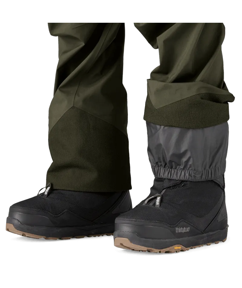 PATAGONIA Untracked Bib Snowboard Pants Pine Green