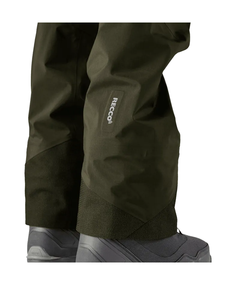 PATAGONIA Untracked Bib Snowboard Pants Pine Green