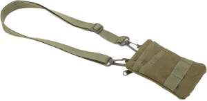 Portable Travel Zipper Waist Bag, Outdoor EDC Molle Pouch Wallet 15x10x2cm/5.9x3.9x0.8in EDC Pouch Organizer for Camping Hiking