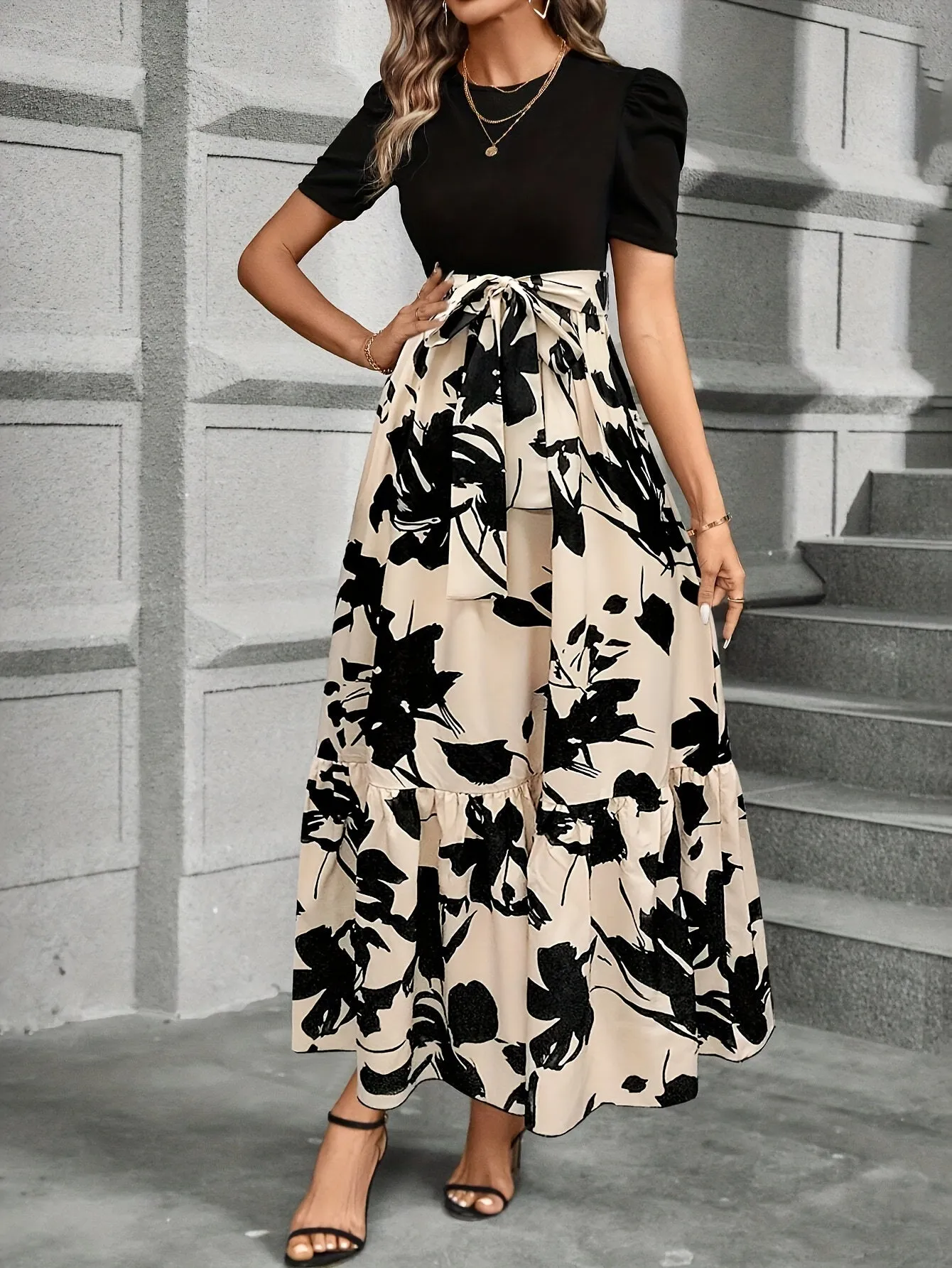 Printessa Tie-Waist Dress