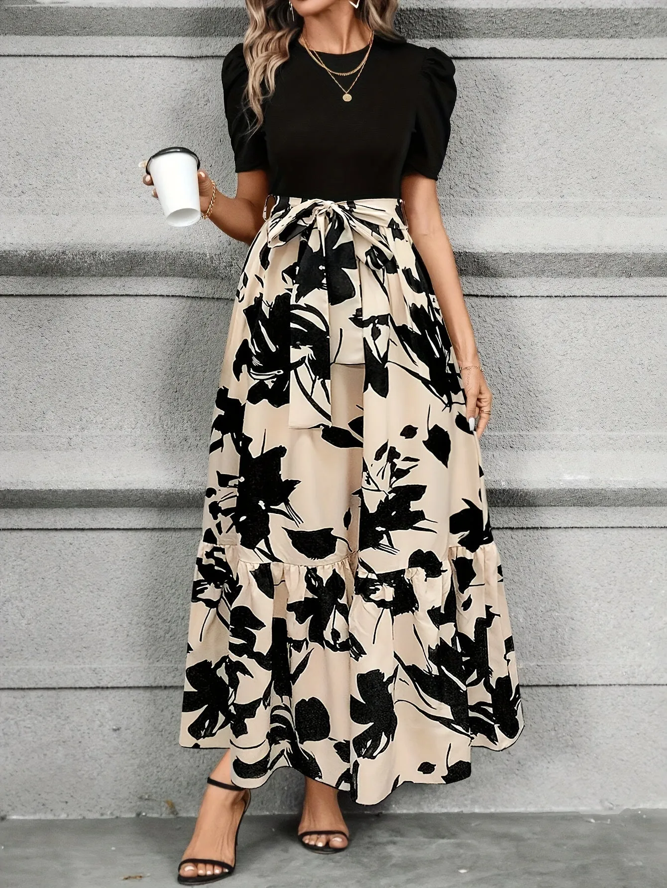 Printessa Tie-Waist Dress