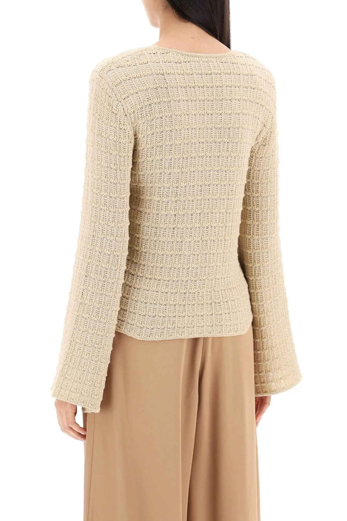 "charmina cotton knit pullover
