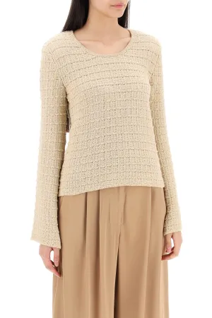 "charmina cotton knit pullover