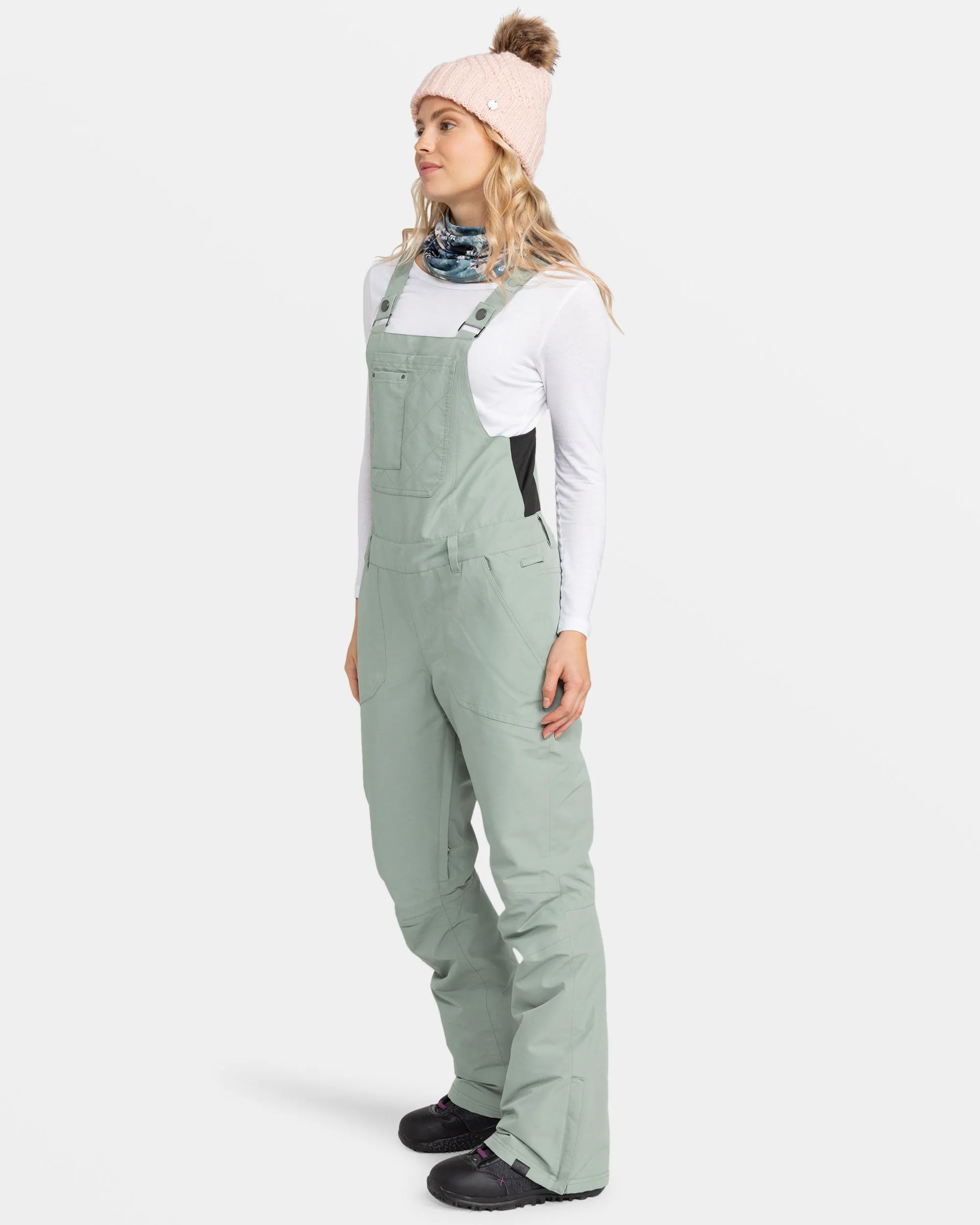 Rideout Bib Snow Pant - Lily Pad