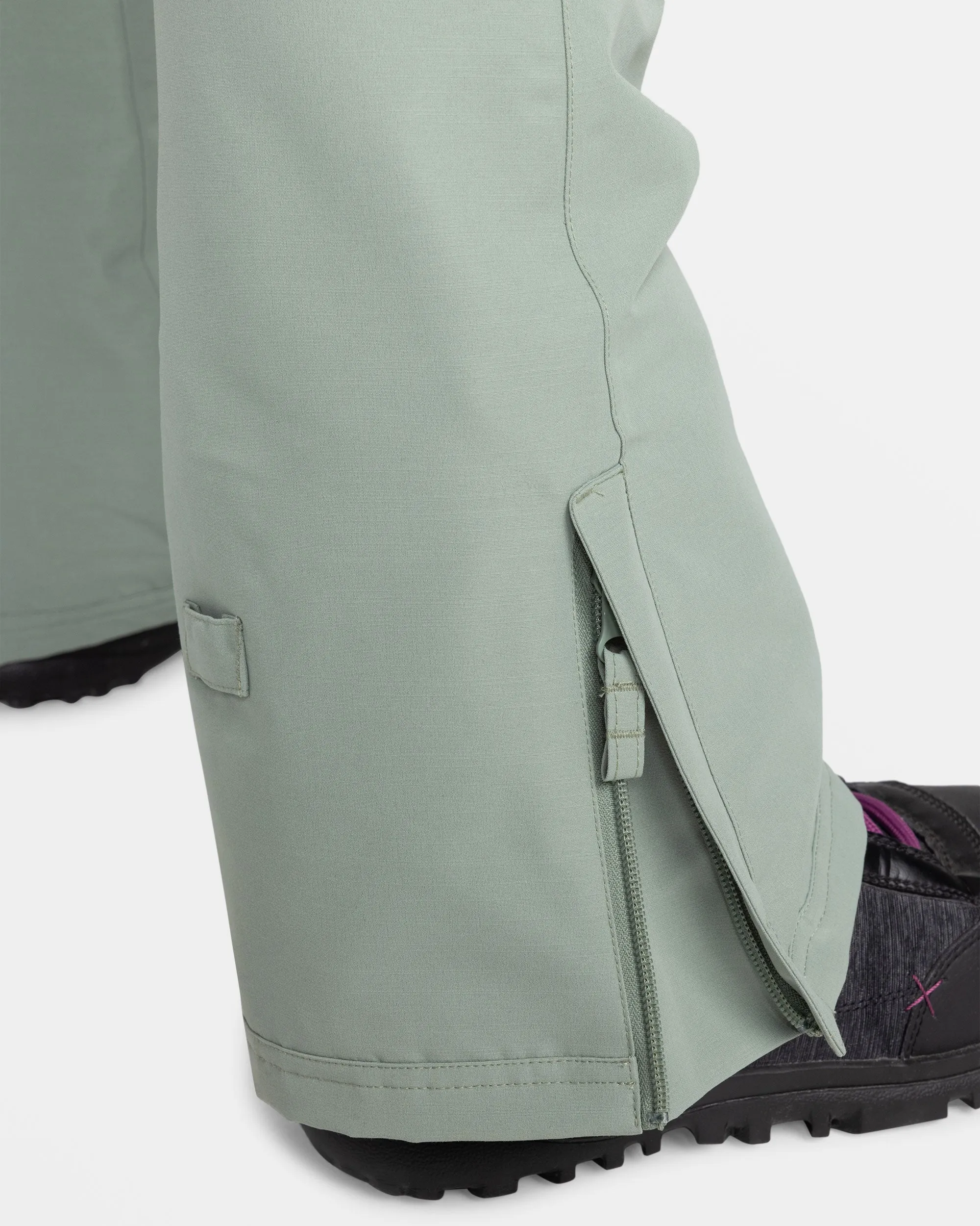 Rideout Bib Snow Pant - Lily Pad