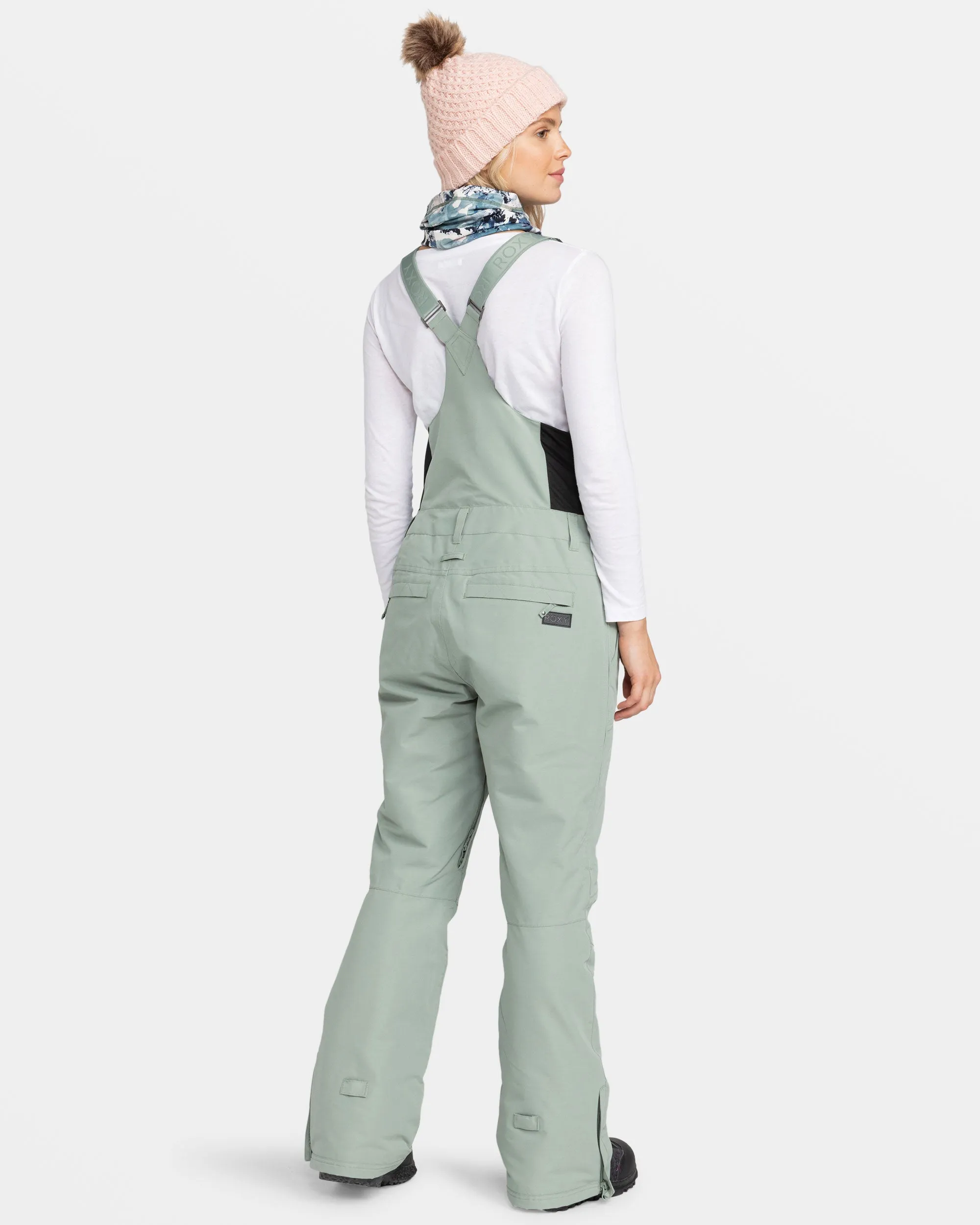 Rideout Bib Snow Pant - Lily Pad