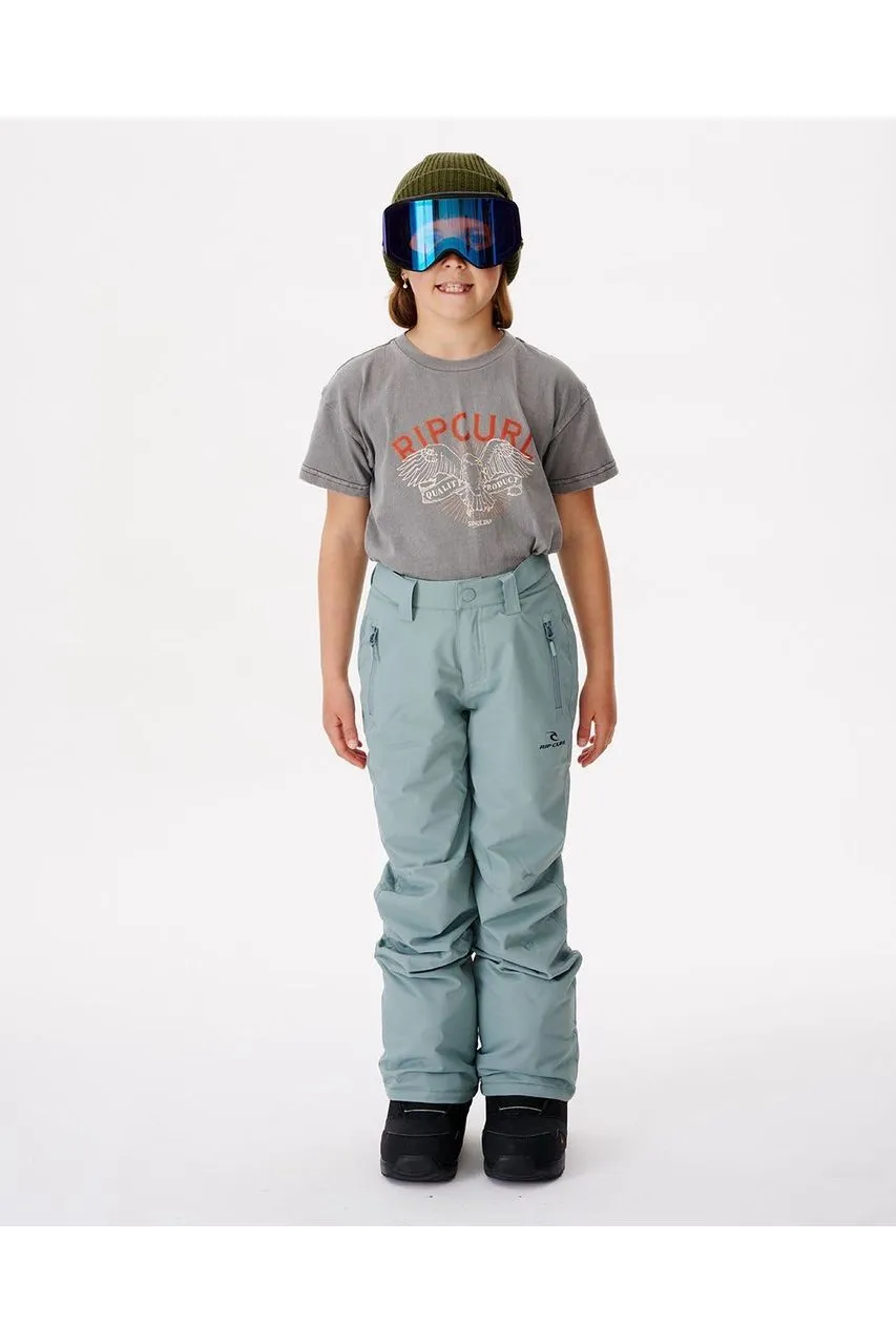 Rip Curl Olly Snow Pant-Junior Mineral Blue