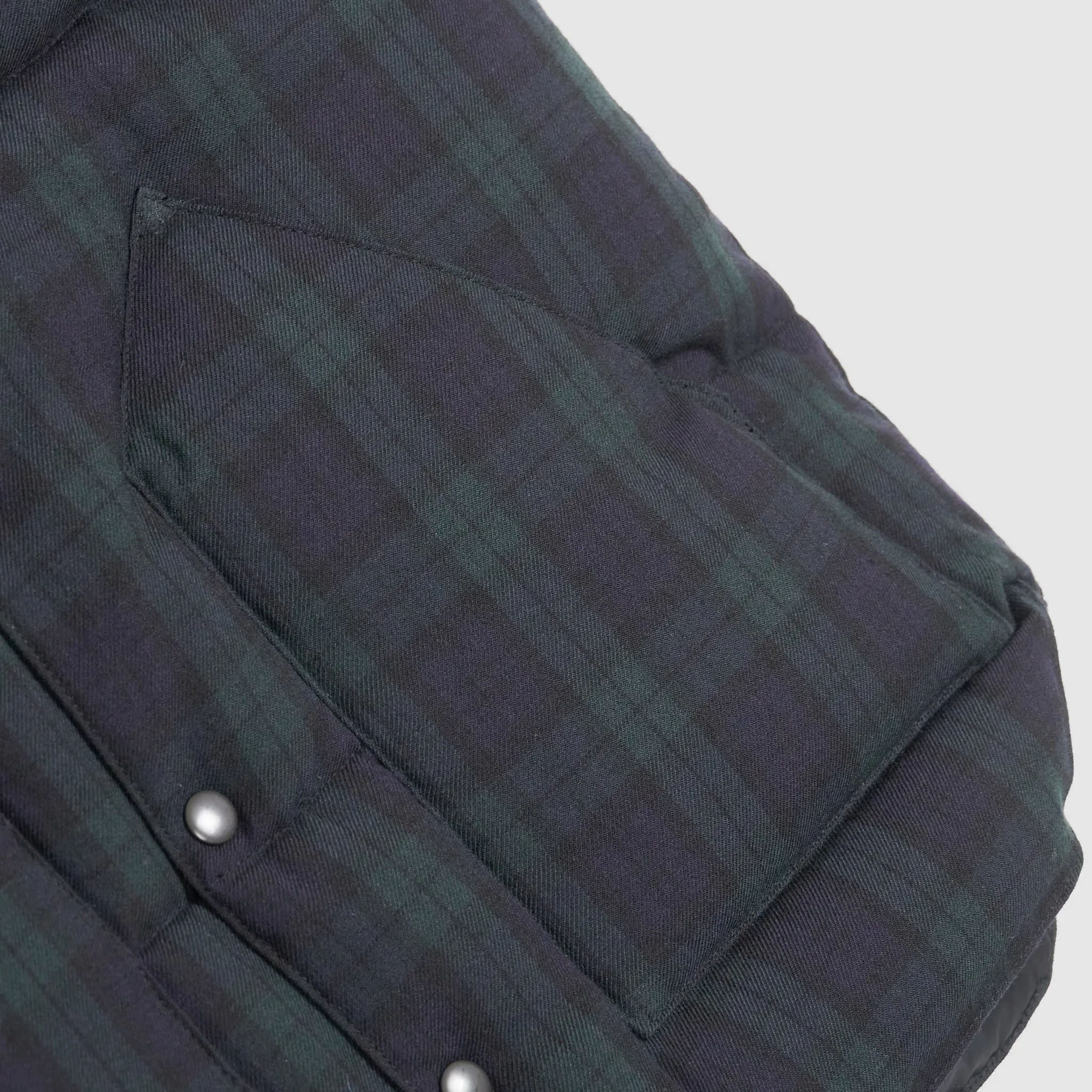 Rocky Mountain Featherbed Wool Flannel Down Vest