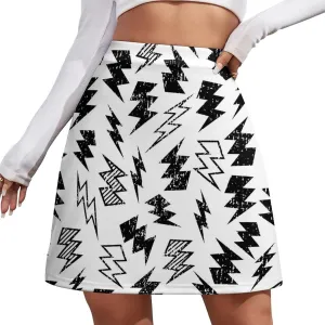 Sailing Gull Colorful Athletic High Waist Skort Stretchy Mini Short Skirts for Running Yoga Golf Tennis