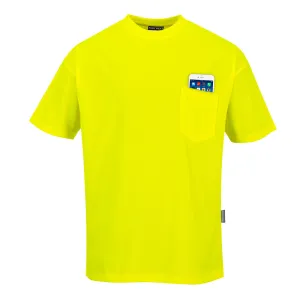 Short Sleeve HI Vis Pocket Tee