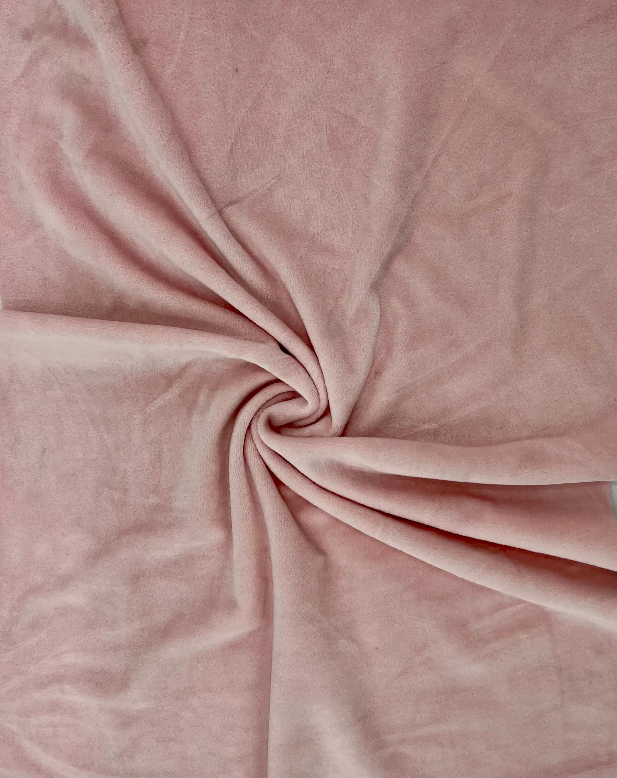 Soft Pink - THICC Stretch Fleece - 1/2 Metre