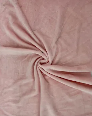 Soft Pink - THICC Stretch Fleece - 1/2 Metre