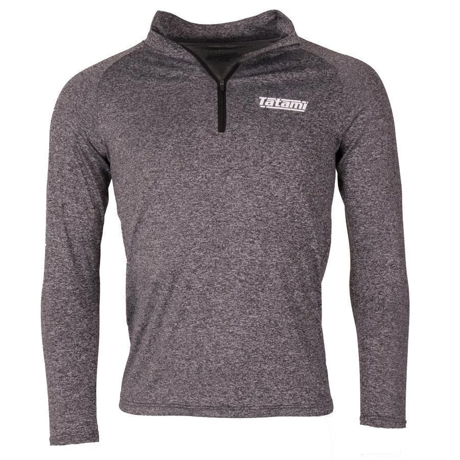 Tatami Half Zip Hoodie - Grey