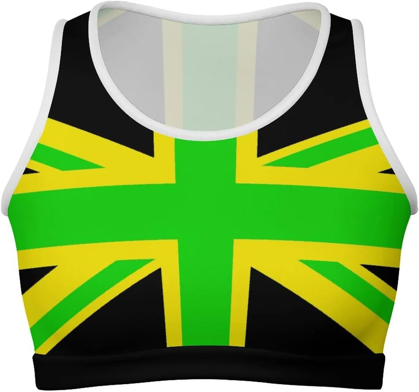 Venezuelan Flag Basic Crop Tank Tops Sleeveless Cute Crop Top for Women