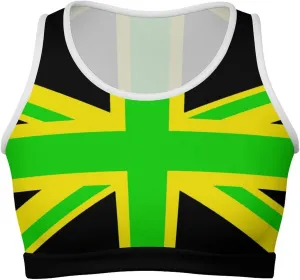Venezuelan Flag Basic Crop Tank Tops Sleeveless Cute Crop Top for Women