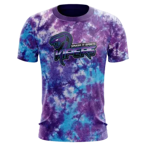 Vipers EVO-Tech Short Sleeve Shirt - Tie Dye